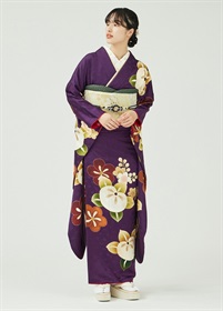 振袖　橘音色-菖蒲紫-（ご予約受注品）