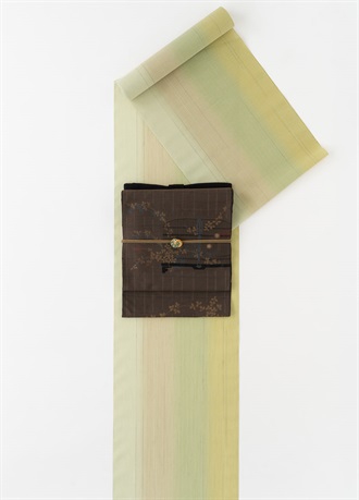 Kimono made in Yuki City (silk100%)