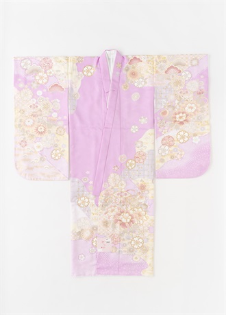 Shichgosan Celebration Kimono for 7 years old