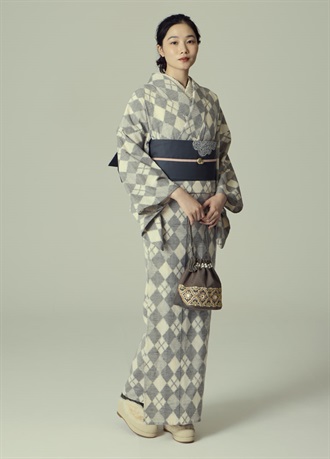 Kimono made in Fukuoka(Kurume)