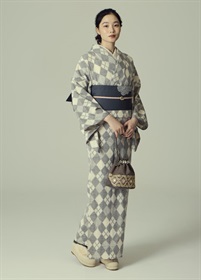 Kimono made in Fukuoka(Kurume)