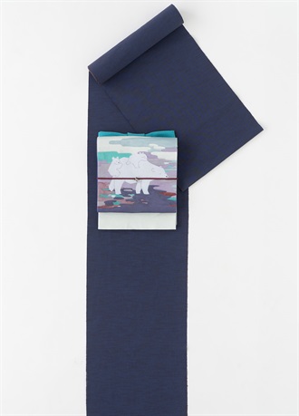 Cotton kimono for summer