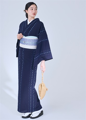 Cotton kimono for summer