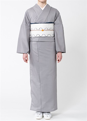 Silk wool Kimono