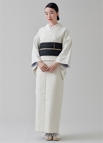 Kimono made in Yuki City (silk100%)