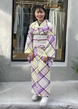 Washable kimono