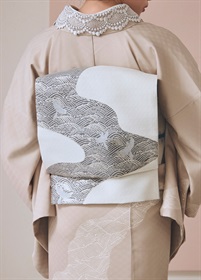 【ハレノヒ小袖】袋帯　天の羽