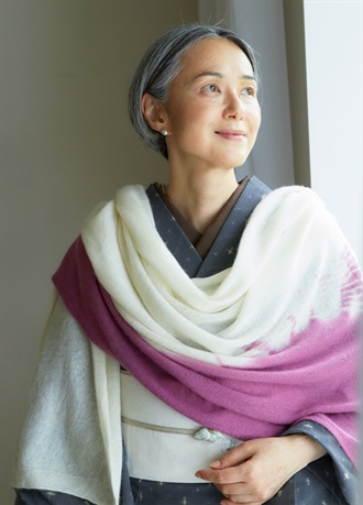 Shawl (cashmere100%)