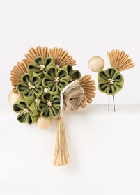 Kanzashi ornamental hairpins / Hair ornament