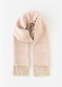 結城真綿ショール　シェルピンク