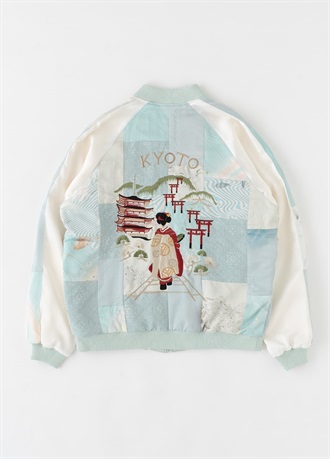 *SUKAJAN KIMONO VINTGE KIMONO REMAKE / KYOTO version