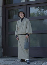 20AW OUTDOOR KIMONO 2L Octa Beige
