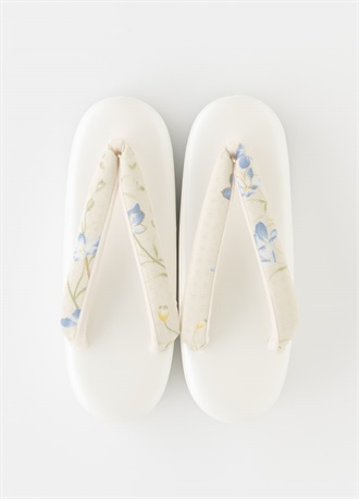 あまり布加工　草履　あ～る夏無地（三段）