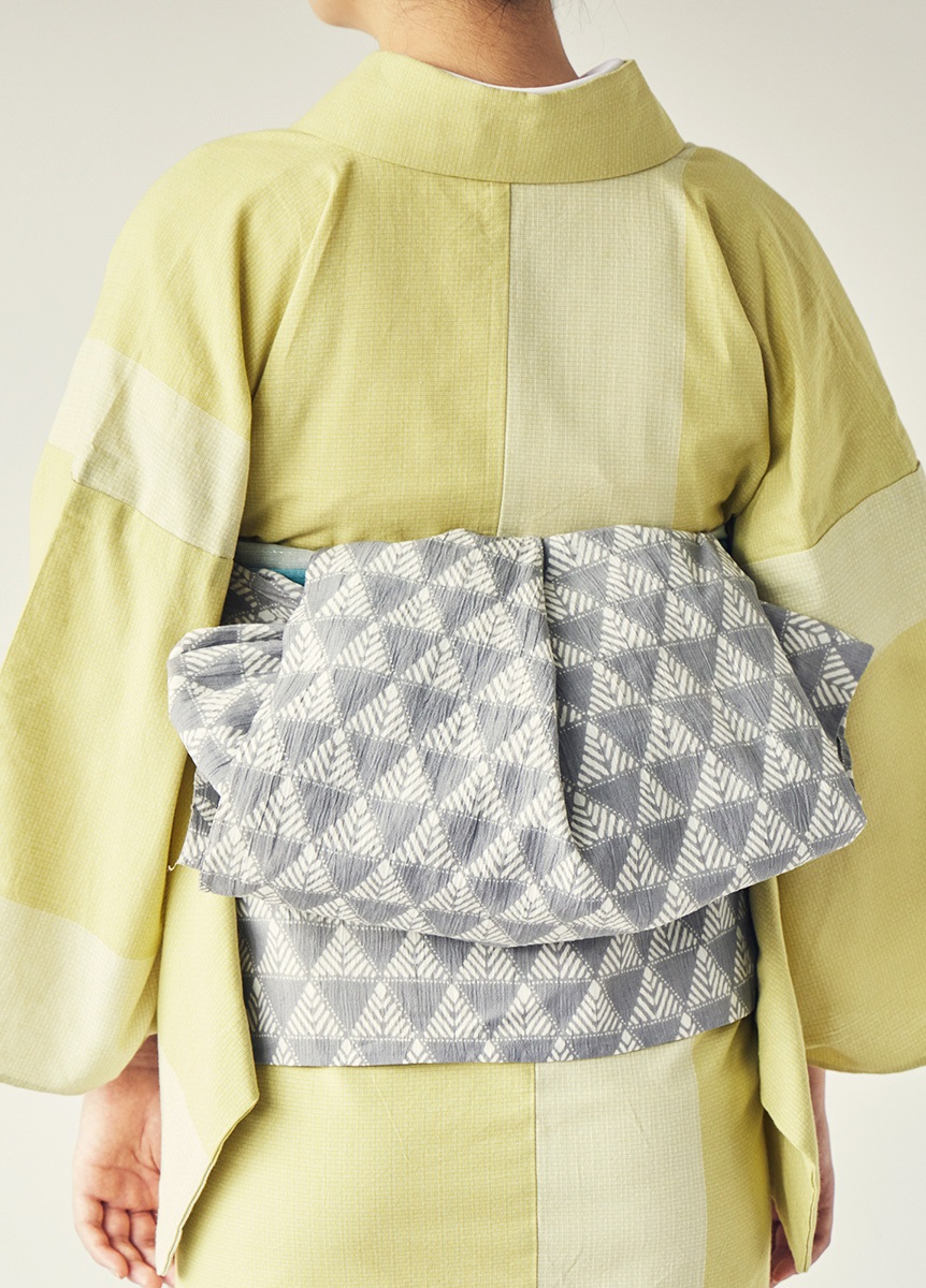 kimono by nadeshiko ローズバッド兵児帯 ブラウン 美品 - メルカリ