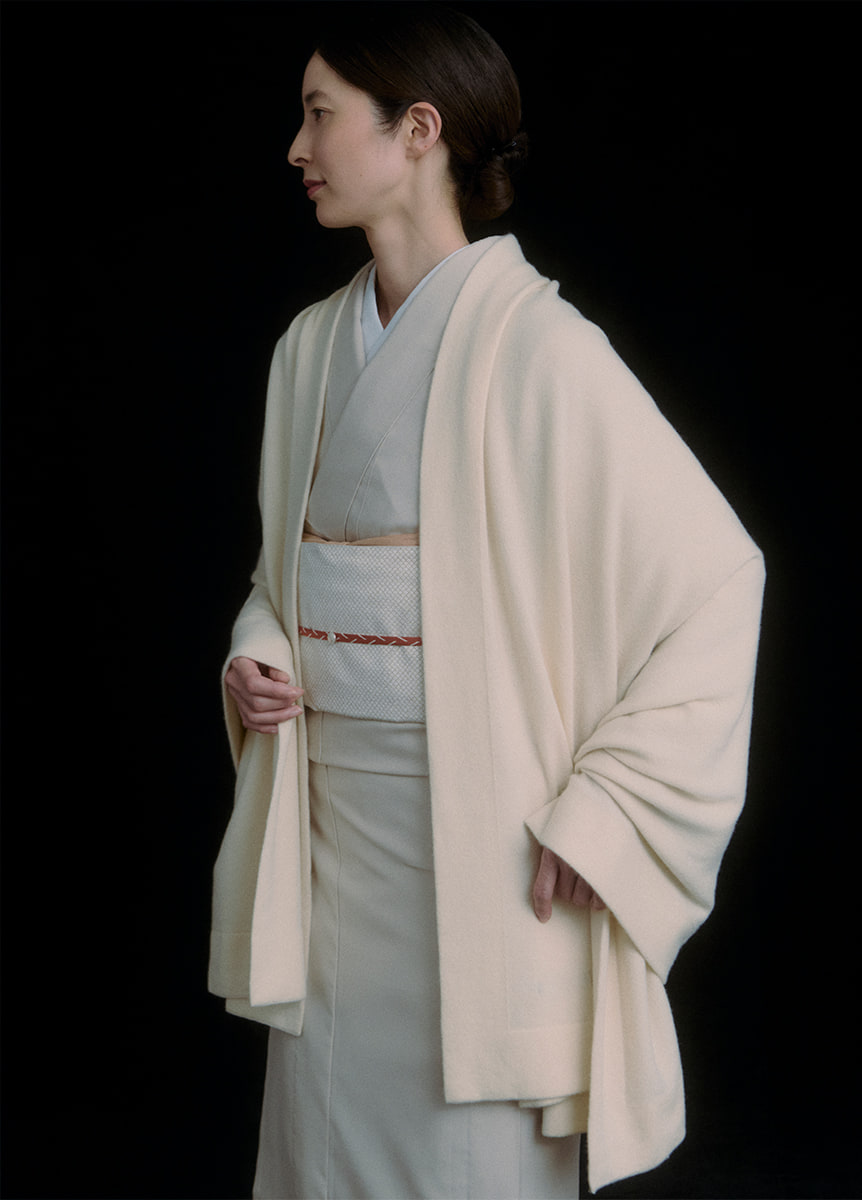 Nishijin Omeshi Shōōgire Ivory